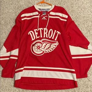 Detroit red wings winter classic jersey